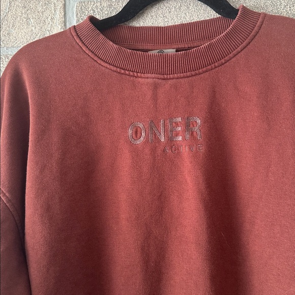 Oner Active Chocolate Sweatshirt Cropped size S - Picture 3 of 6